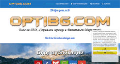 Desktop Screenshot of optibg.com